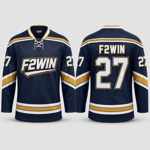 เสื้อฮอกกี้น้ำแข็ง F2WIN แบบยูนิเซ็กซ์ แขนยาว ระบายอากาศได้ดี ซับเหงื่อ สายรัดปรับได้ ทรงปกติ สำหรับผู้ใหญ่ ทีม - Product Image 6