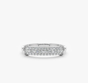 Custom 14KT Gold Vintage IGI Certified Filled Diamond Engagement Wedding <b>Ring</b> Personalized for Women - Product Image 3