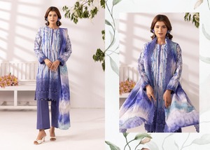 Tot Selling pakistani Cotton / Lawn Shalwar Kameez <b>Suits</b> Dresses Women Cotton / Lawn <b>suits</b> Summer Wear Women Clothing - Product Image 3