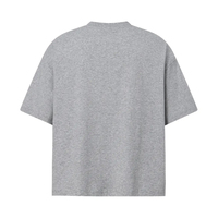 Chemises décontractées surdimensionnées pour hommes, coton, mode estivale, t-shirts en gros, fabrication américaine