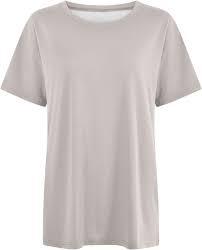เสื้อยืดแขนสั้นลำลองผู้หญิงคอลเลคชั่นใหม่สำหรับฤดูใบไม้ผลิและฤดูร้อน สวมใส่สบาย ระบายอากาศได้ดี พร้อมโลโก้  ส่งออกต่างประเทศอย่างมั่นคง - Product Image 3