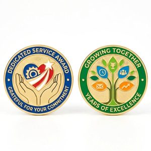 Monedas de Aleación de Zinc con Diseño Personalizado de Tortugas Marinas, Recuerdo de Vida Marina para Uso Promocional y de Premiación - Product Image 3