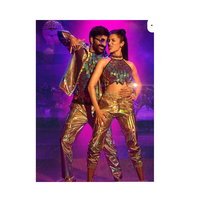 Pantalon de danse latine moderne extensible Costume de danse jazz professionnel Vêtements de danse salsa moderne