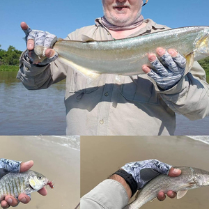Gants de pêche sans doigts, protection UV, respirants, légers, séchage rapide, antidérapants, confortables, extensibles, adaptés à l'eau douce - Product Image 5