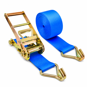 Correa de Amarre con Trinquete de 100 mm Personalizada con Ganchos de Alambre, Cinta de Poliéster Premium de 10000 kg para Equipo Pesado - Product Image 5
