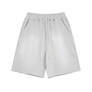 Pantalones Cortos de Algodón Vintage de Alta Calidad para Hombre, Personalizados, Deportivos, Lavado Ácido, Transpirables, Nuevos Estilos, Venta Caliente, Suministro al por Mayor - Product Image 3