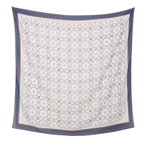 Hijab en mousseline de soie à imprimé floral pour femmes, imprimé numérique, doux pour la peau, à porter tous les jours, style Moyen-Orient - Product Image 5