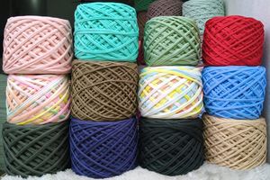 Hilo de Algodón Premium para Camisetas, Un Rollo de 500 gramos para Crochet y Tejido, Suave, Duradero, Ecológico, Ideal para Proyectos de Bricolaje, etc. - Product Image 4