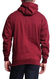 Custom Logo Factory Winter Solid Cotton High Quality Breathable Quick Dry Windproof Hooded Fleece Pullover Casual Thick Pockets - Product Image 2