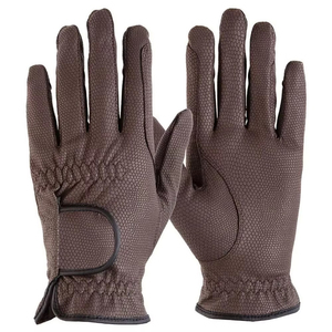 Gants d'équitation personnalisables avec logo, imperméables, thermiques/isolés, antidérapants, fermeture à boucle, unisexe, en cuir, équipement de sécurité pour - Product Image 5