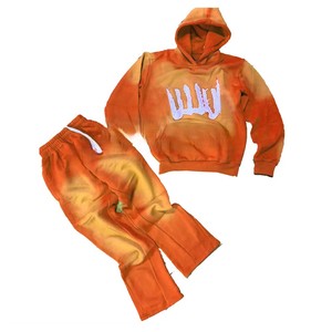 Conjunto Deportivo Casual para Hombre, Pantalones Acampanados, Antiarrugas, de Alta Calidad, Precio Económico, Personalizable - Product Image 1