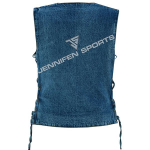 Chaleco de Motocicleta para Mujer 2026, Premium, 100% Algodón, Resistente al Viento, con Cierre de Botones y Cordones Laterales, para Verano e Invierno - Product Image 5