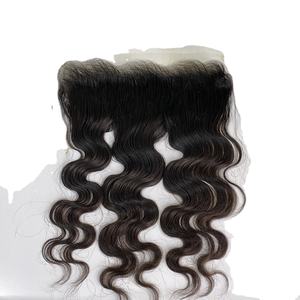 Venta al por mayor de alta calidad cutícula alineada cruda vietnamita humano 13x4/13x6 doble dibujado HD encaje Frontal virgen ondas rizos peluca proveedor - Product Image 1