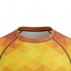 Camiseta de compresión personalizada sublimada para hombres, mujeres y niños, para MMA, BJJ, Jiu Jitsu, entrenamiento sin gi, duradera, al por mayor, ropa de natación. - Product Image 4