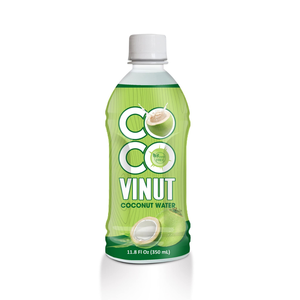 Botella de agua de coco de 350ml Fabricante al por mayor sin OGM - Product Image 1