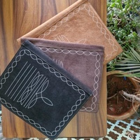 Tan daim cuir botte point fichier couverture luxe haute qualité Portable Journal couvre ouvert-fermé Western classeur planificateur juridique