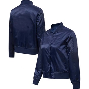 Best Quality American Style Womens Letterman College <b>Baseball</b> <b>Jackets</b> with Custom Logo Lining Colors & Sizes Satin <b>Jacket</b> - Product Image 1