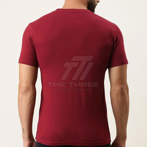 Camisetas Personalizadas con Logotipo para Hombre, 100% Algodón, Manga Corta, Impresión Serigrafiada, Tallas Grandes, Secado Rápido, Transpirables, Alta Calidad, OEM - Product Image 3