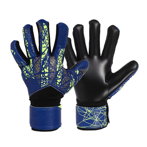 Gants de gardien de but professionnels de haute qualité en gros, respirants, antidérapants, coupe-vent, en caoutchouc, pour football, personnalisables - Product Image 6