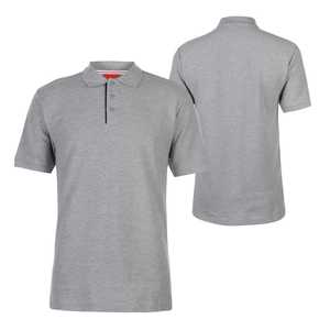 Men's Solid Color Short Sleeve Pique <b>Polo</b> Shirt Casual Knitted Button Design Regular Fit <b>Orange</b> - Product Image 4