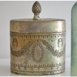 Premium Brass Metal <b>Jar</b> with Stainless Steel Lid | <b>Airtight</b> Kitchen Storage Container - Product Image 6