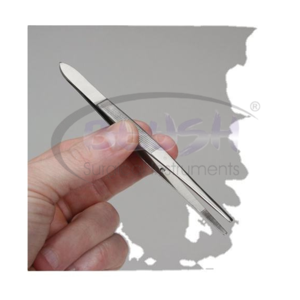 Stainless Steel Tweezers Dressing Thumb Forceps Manual Power Clamp Safety MOL Plastic Dissecting Forceps By <b>Blush</b> Surgical - Product Image 4
