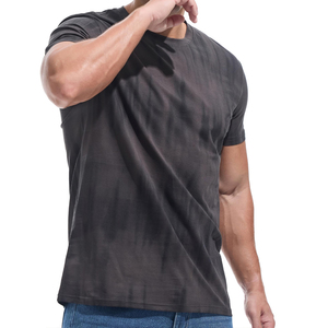 Wholesale 100% Cotton Digital Print <b>V</b>-neck Regular <b>Fit</b> Men's T Shirts with OEM Service and Eco-Friendly Features at Cheap Price - Product Image 3