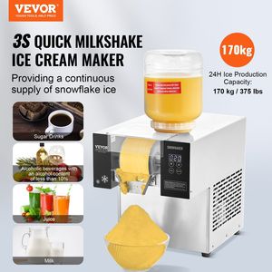 Macchina commerciale del gelato del fiocco di neve dell'acciaio inossidabile 375LBS/24H per produzione del gelato - Product Image 2