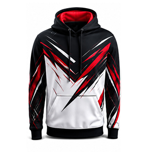 Sweat-shirts à capuche personnalisés pour hommes, sublimation OEM ODM, vêtements d'équipe, entraînement sportif, fitness, gym, pull à capuche personnalisé - Product Image 5