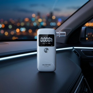 Testeur d'alcoolémie numérique portable avec capteur semi-conducteur, temps de réponse inférieur à 10 secondes, batterie au lithium - Product Image 6