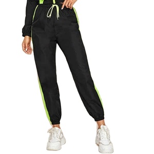 Conjunto de 2 Piezas de Chaqueta Cortavientos Personalizada de Alta Calidad para Mujer, Poliéster, Repelente al Agua, Transpirable, Cortavientos, Conjunto Deportivo - Product Image 5