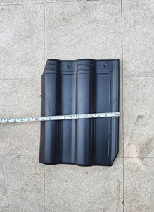 Tuiles de toit en céramique émaillée traditionnelle chinoise - Design incurvé décoratif - Product Image 2