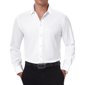 เสื้อเชิ้ตเดรสผู้ชายพรีเมียม ปี 2026 แขนยาว สีพื้น ผ้าฝ้าย 100% ทรงปกติ สำหรับใส่ทำงาน ใส่ในโอกาสทางการ ระบายอากาศได้ดี เป็นมิตรกับสิ่งแวดล้อม - Product Image 5