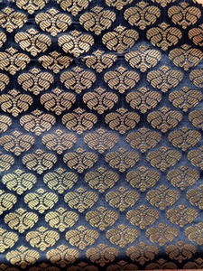 Tissu jacquard extensible tricoté à motif floral gaufré, résistant aux plis, séchage rapide, pour vêtements et robes - Product Image 2