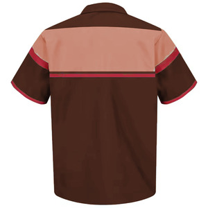 Camisa súper suave y que reduce la irritación, con botones, para técnicos, industrial, de manga corta, para verano, ropa de trabajo para la construcción. - Product Image 2