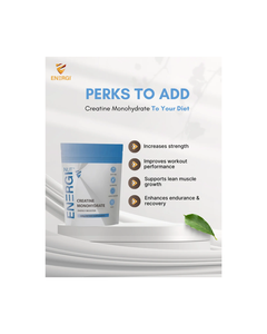 EnergiNut Creatina Monohidrato en Polvo de Alta Calidad, Certificada por GMP, Hecha en EE. UU., Fórmula Pura para Recuperación de Fuerza, 600g, Sin Gluten, para Adultos - Product Image 4