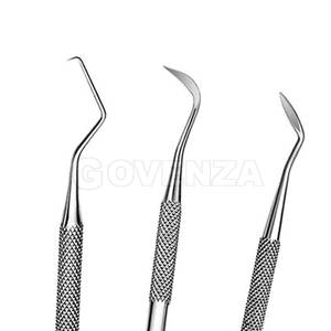 Kit de Composite Dental, Instrumentos Manuales de Acero Inoxidable para Rellenos de Composite, Empuñadura Ergonómica, Herramientas Dentales Restauradoras Clase I - Product Image 5