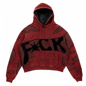 Sudaderas con capucha transpirables para hombre al por mayor, último estilo, color sólido, sudaderas con capucha para hombre, tamaño y diseño personalizados, sudadera con capucha desgastada - Product Image 2