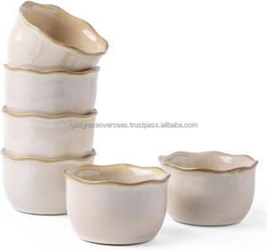ผู้จัดจำหน่ายจากอินเดีย ขายส่งชามเซรามิกเคลือบเงาแบบ Bone China สำหรับงานแต่งงาน เป็นมิตรกับสิ่งแวดล้อม มีตัวอย่างให้ฟรี - Product Image 4