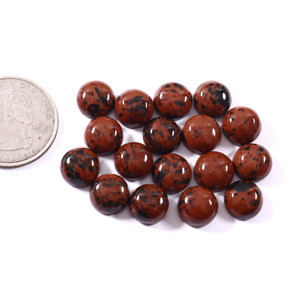 Pierre précieuse naturelle de qualité supérieure, jaspe Marconi, cabochon rond 8x8mm, pierre brute pour la fabrication de bijoux, anneaux, pendentifs (113 caractères) - Product Image 4