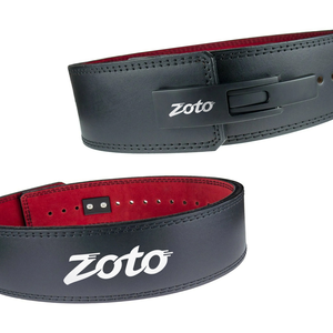 Ceinture de musculation en cuir Zoto, réglable, pour le soutien de la taille, pour l'entraînement en force, équipement de musculation pour hommes - Product Image 4