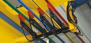 Sistema de Barra Colectora DSL Verde 250A para Grúa EOT, Riel Conductor de 4.5M, 240V 50Hz, Riel de Alimentación de Alta Temperatura 85C, Marca CMK India, con Conector de Alimentación - Product Image 3