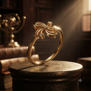 Yellow Gold Diamond <b>Ring</b> Geometric Claw Style <b>Thin</b> Band Jewelry for Women Rose Gold Diamond Floral Swirl <b>Ring</b> for Women Elegant - Product Image 1