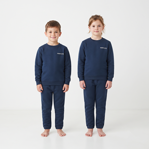 Conjunto Deportivo con Capucha para Niños, Moda 2026, Sudadera de Algodón y Felpa, Dos Piezas, Estilo Casual - Product Image 1