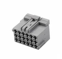 Conector Rápido Hembra Gris de 18 Pines 1-967624-1, Conector para Arnés de Cableado Automotriz 181YA con Arnés de Cableado