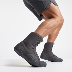 Dumela Adult Customizable Boxing <b>Boots</b> Leather <b>High</b> <b>Top</b> Training Shoes Eco-Friendly Breathable Comfortable Durable - Product Image 4