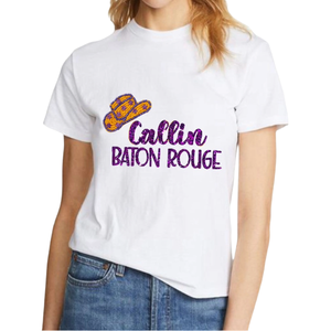 Wholesale Women's Custom Short Sleeve Round Neck <b>T</b>-<b>Shirt</b> Multi-<b>sequin</b> Patch Tee Breathable for Spring/Summer Casual Wear <b>T</b>-<b>shirt</b> - Product Image 2