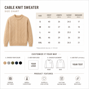 Men's Beige Knitted <b>Pullover</b> <b>Sweater</b> Full Sleeve Solid Color Autumn Wear Anti Wrinkleled And Fully Customizable Knitted <b>Sweater</b> - Product Image 6