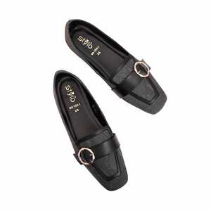 WN1061 Zapatos Chunky Negros - Product Image 1