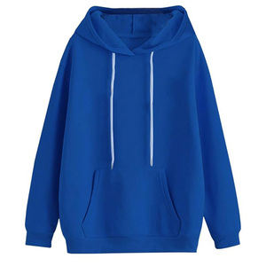 Sweat-shirt à capuche ample et chaud en mélange de coton léger et confortable, idéal pour se détendre ou pour un usage quotidien - Product Image 5